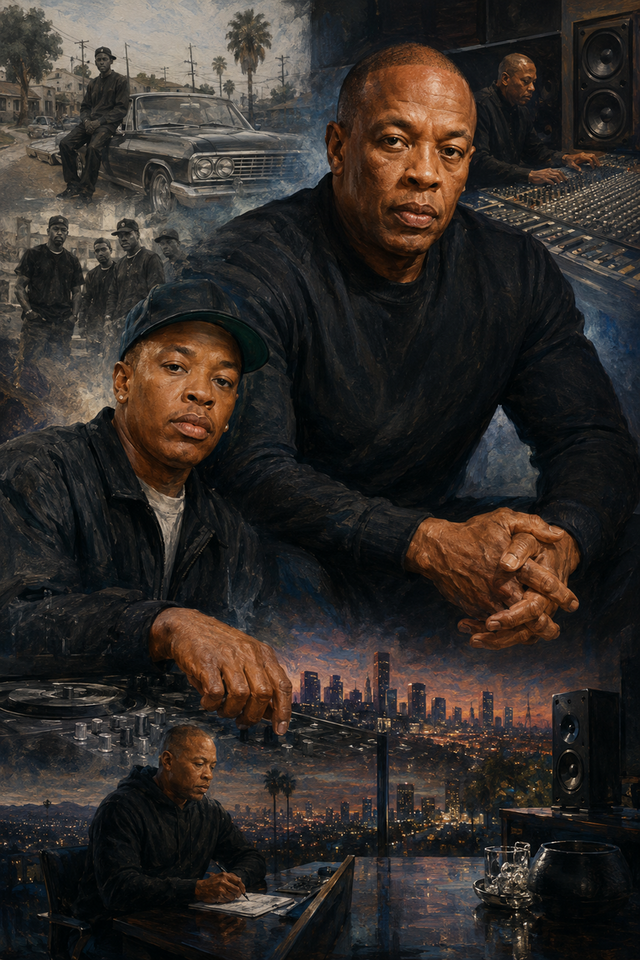 Dr. Dre Then & Now card