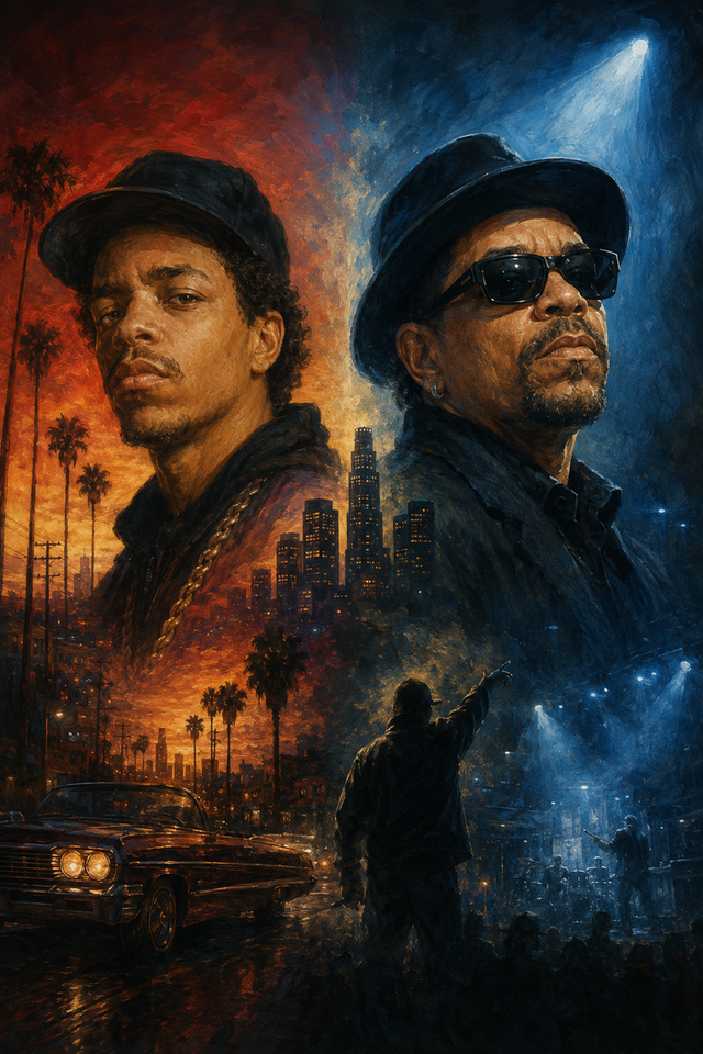 Ice-T Then & Now card