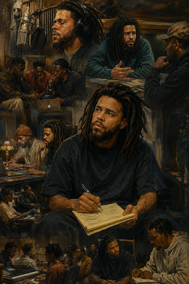 J. Cole Collaborations card